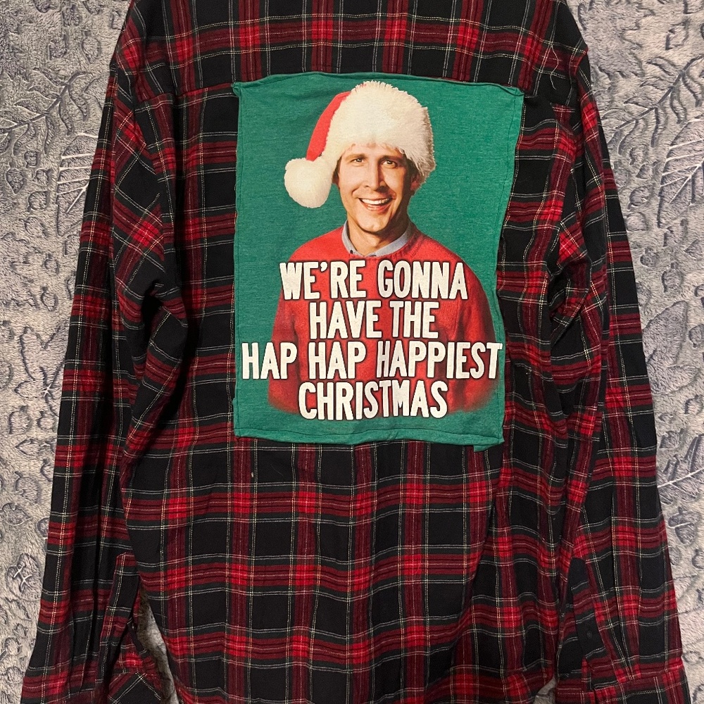 Chevy Chase Upcycled Flannel